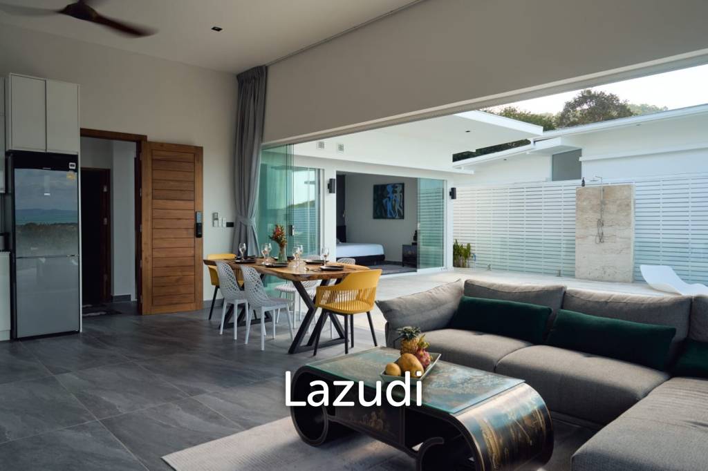 Sea View Pool Villa in Bophut – Ideal Investment with High Rental Yield and Prime Location