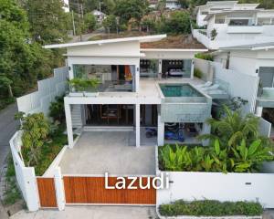 Sea View Pool Villa in Bophut – Ideal Investment with High Rental Yield and Prime Location