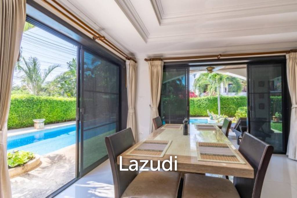 VINEYARDS : 3 or 4 bed 2 storey pool villa close to town and beaches