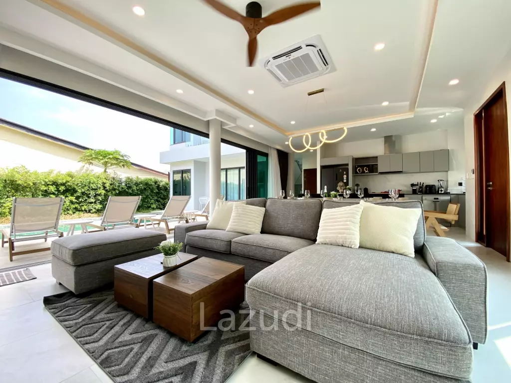 Brand New 4 Bedroom Pool Villa In Rawai