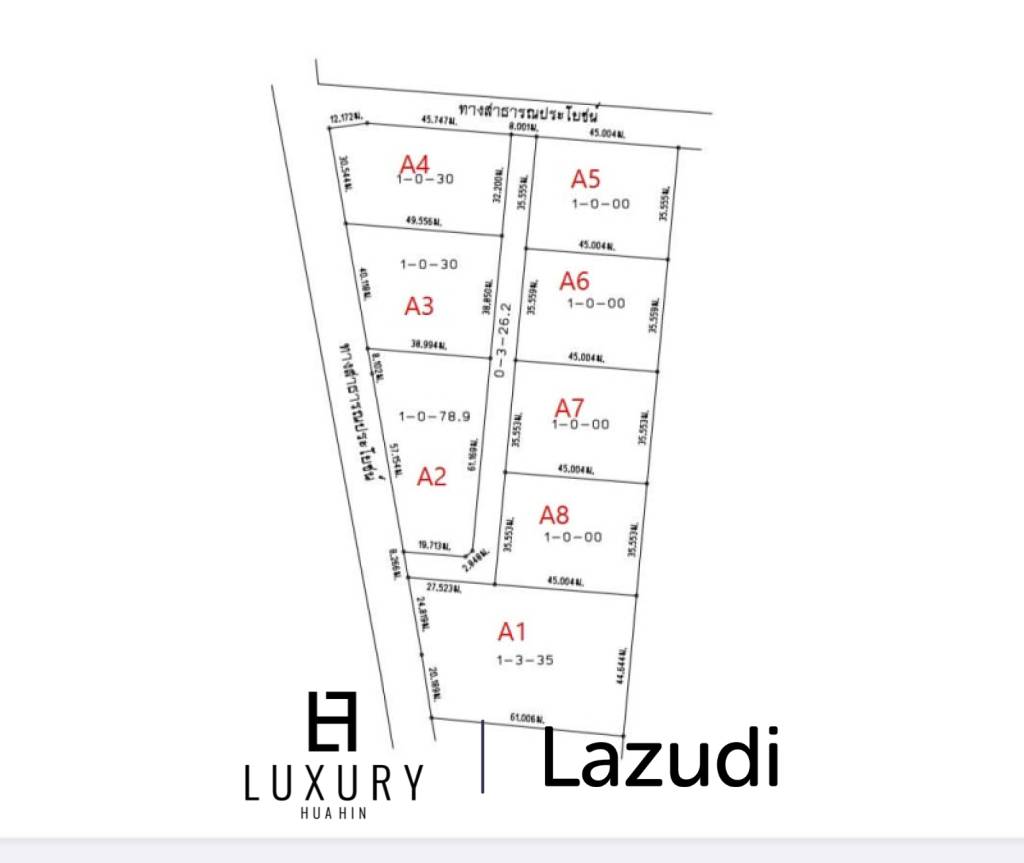 ขายที่ดิน 1 ไร่ เหมาะสำหรับสร้างบ้าน ใกล้สนามกอล์ฟแบล็ค เมาท์เท่น