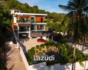 Elegant Beachside 4-Bed Villa Just 300 Meters from Mae Haad Beach, Koh Phangan