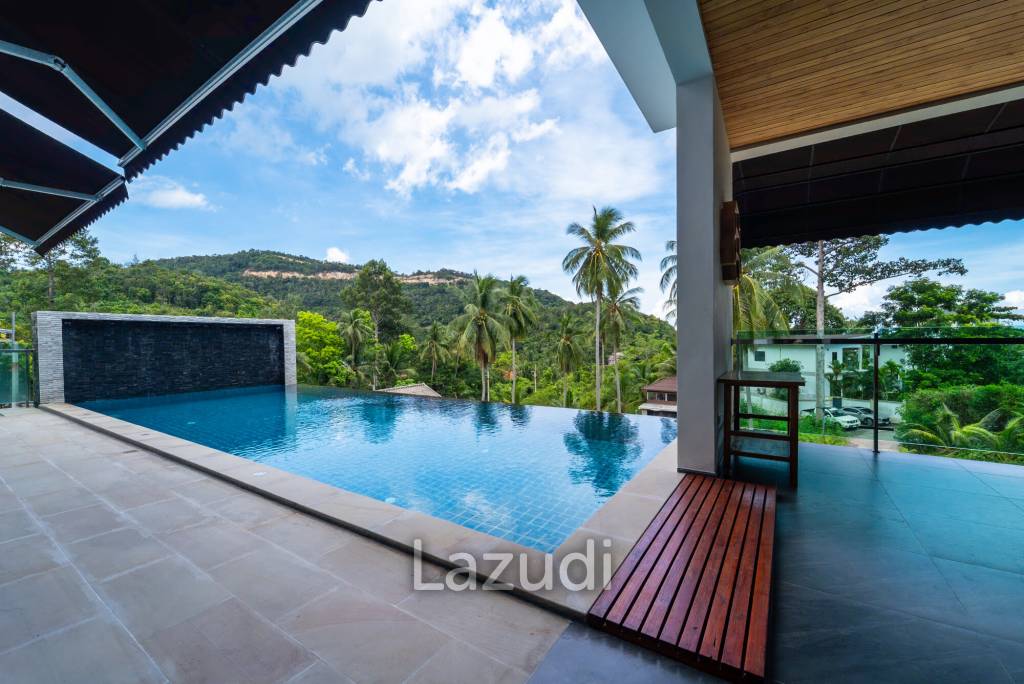 Elegant Beachside 4-Bed Villa Just 300 Meters from Mae Haad Beach, Koh Phangan