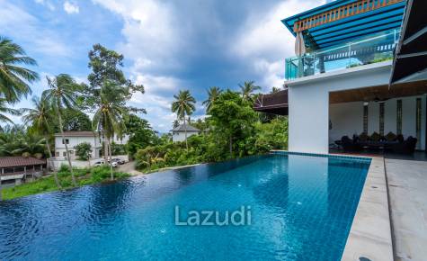 Elegant Beachside 4-Bed Villa Just 300 Meters from Mae Haad Beach, Koh Phangan