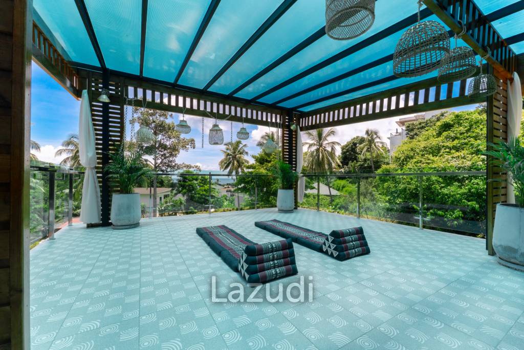 Elegant Beachside 4-Bed Villa Just 300 Meters from Mae Haad Beach, Koh Phangan