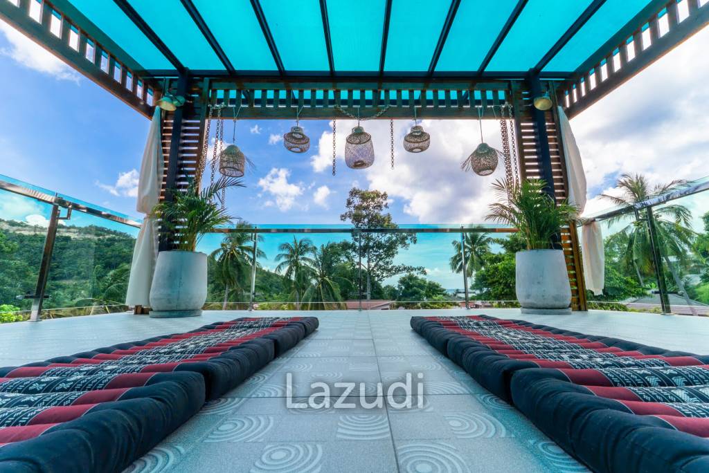 Elegant Beachside 4-Bed Villa Just 300 Meters from Mae Haad Beach, Koh Phangan