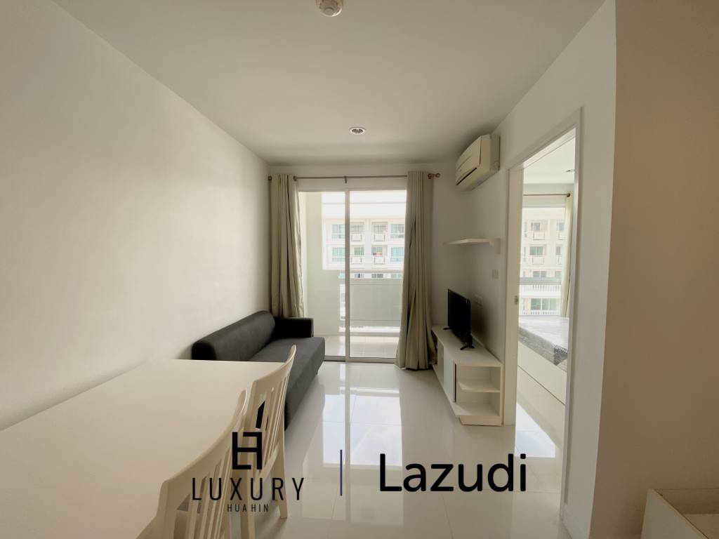 คอนโด 1 ห้องนอนทันสมัย พร้อมสระว่ายน้ำ ที่ Ramada Plaza by Wyndham Cha-am Beach