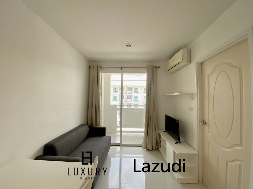 คอนโด 1 ห้องนอนทันสมัย พร้อมสระว่ายน้ำ ที่ Ramada Plaza by Wyndham Cha-am Beach