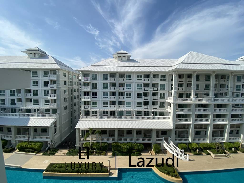 คอนโด 1 ห้องนอนทันสมัย พร้อมสระว่ายน้ำ ที่ Ramada Plaza by Wyndham Cha-am Beach