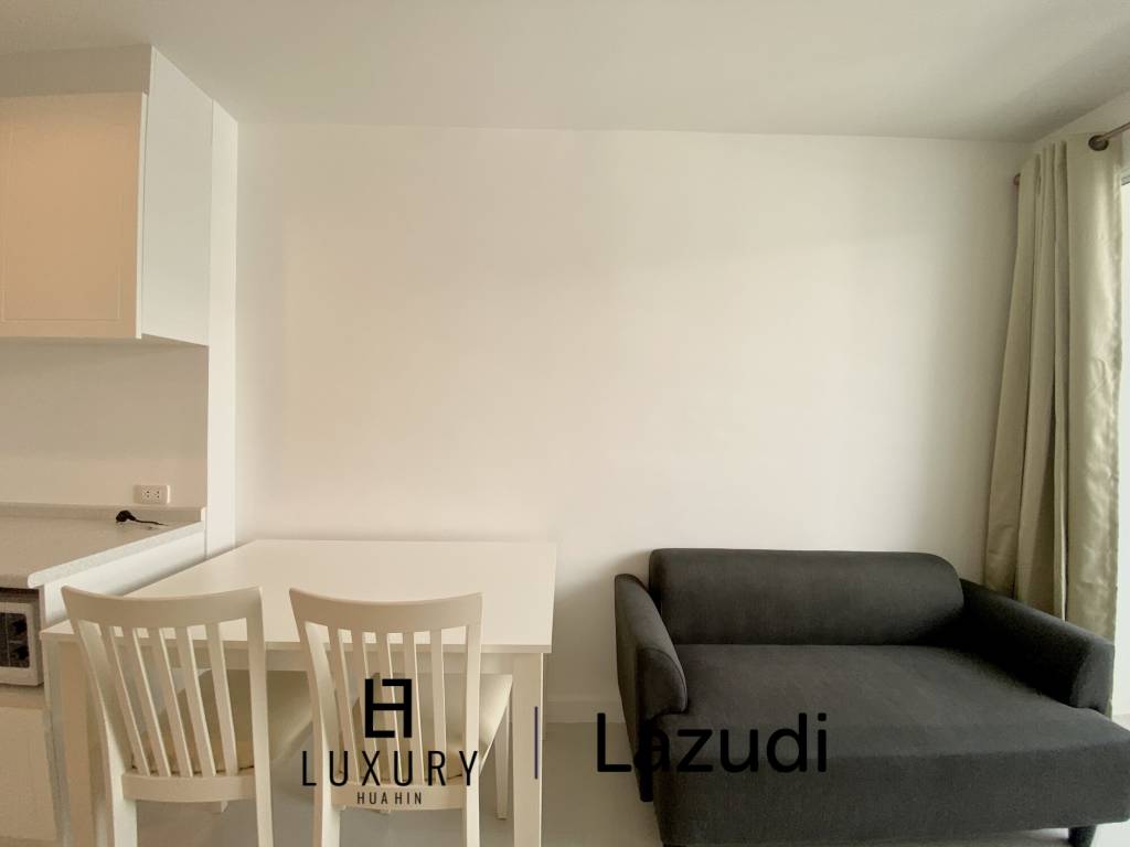 คอนโด 1 ห้องนอนทันสมัย พร้อมสระว่ายน้ำ ที่ Ramada Plaza by Wyndham Cha-am Beach