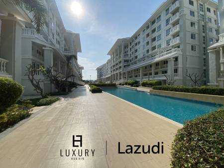 คอนโด 1 ห้องนอนทันสมัย พร้อมสระว่ายน้ำ ที่ Ramada Plaza by Wyndham Cha-am Beach