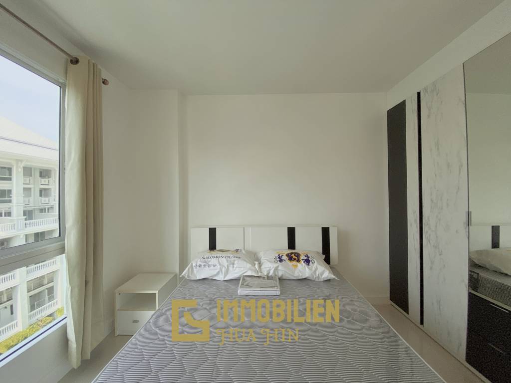คอนโด 1 ห้องนอนทันสมัย พร้อมสระว่ายน้ำ ที่ Ramada Plaza by Wyndham Cha-am Beach