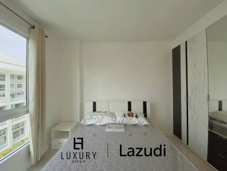 คอนโด 1 ห้องนอนทันสมัย พร้อมสระว่ายน้ำ ที่ Ramada Plaza by Wyndham Cha-am Beach