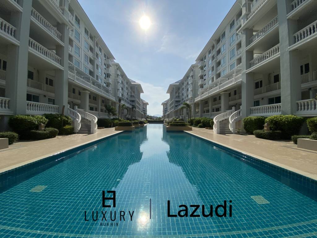 คอนโด 1 ห้องนอนทันสมัย พร้อมสระว่ายน้ำ ที่ Ramada Plaza by Wyndham Cha-am Beach