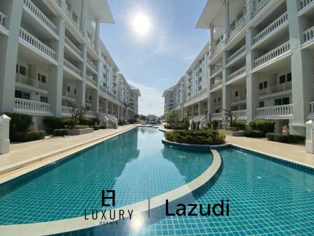 คอนโด 1 ห้องนอนทันสมัย พร้อมสระว่ายน้ำ ที่ Ramada Plaza by Wyndham Cha-am Beach