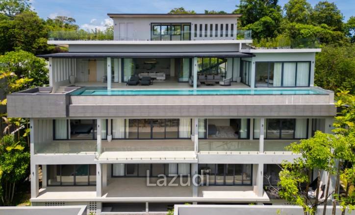 4-Bedroom Pool Villa with Panoramic View in Thalang