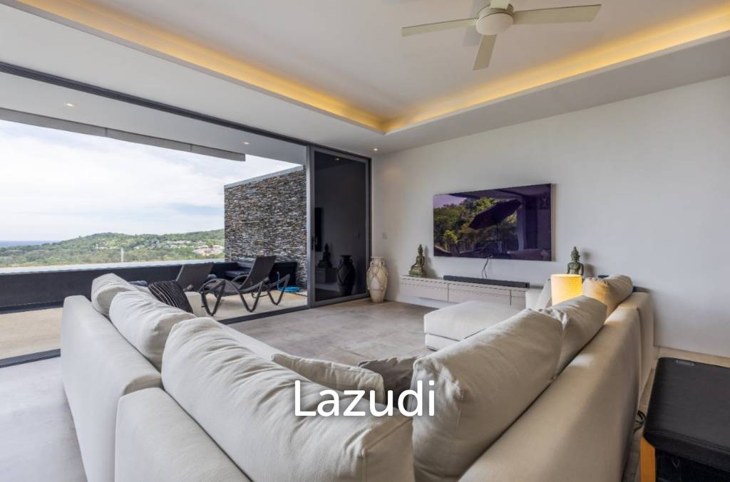 Large Seaview Apartment With Private Pool