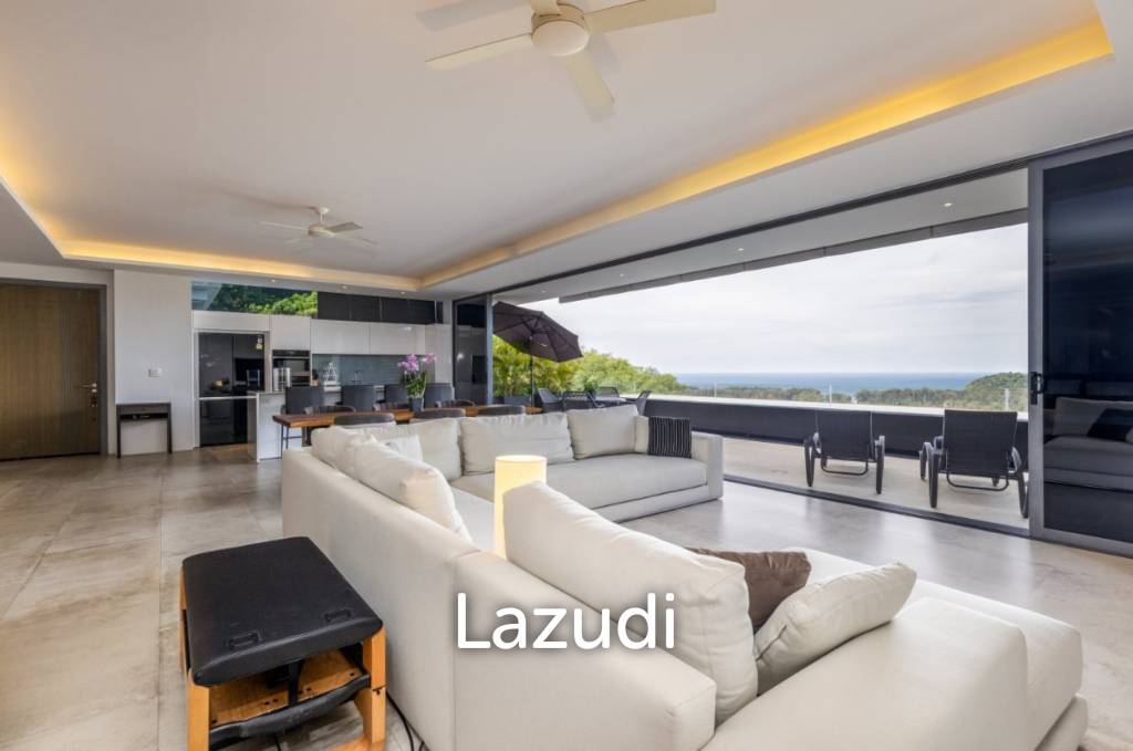 Large Seaview Apartment With Private Pool