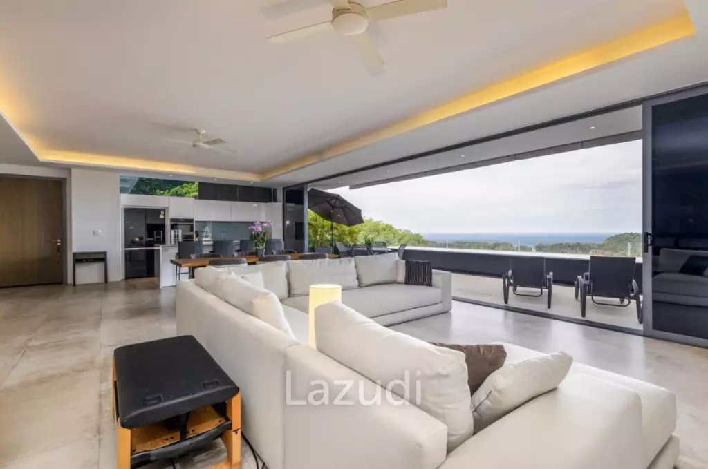 Large Seaview Apartment With Private Pool