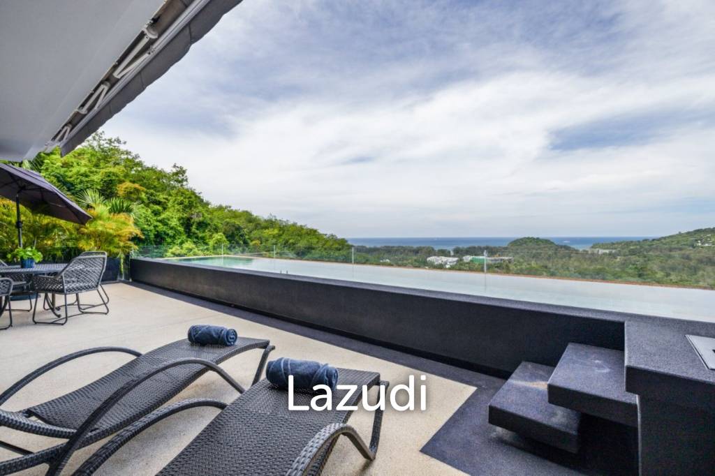Large Seaview Apartment With Private Pool