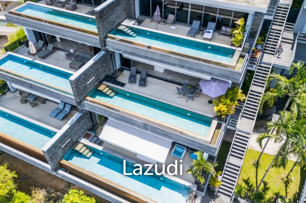 Large Seaview Apartment With Private Pool