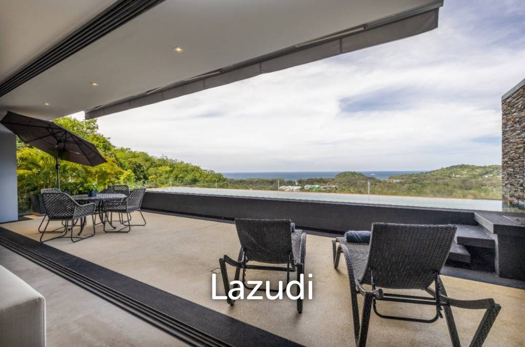 Large Seaview Apartment With Private Pool