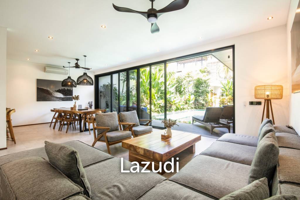 Perfect 4-Bedroom villa 200m from the beach