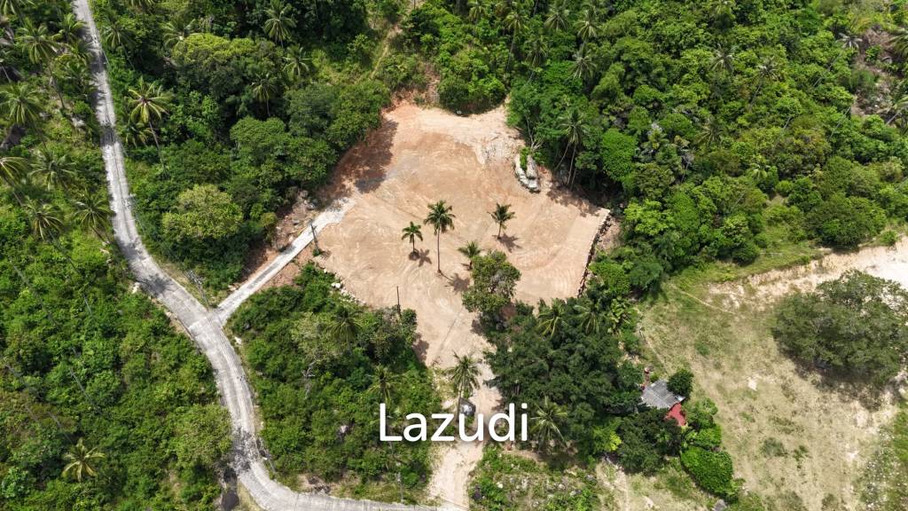 Land for Sale – Scenic Mountain & Sea View Plots in Chaweng Noi, Ko Samui