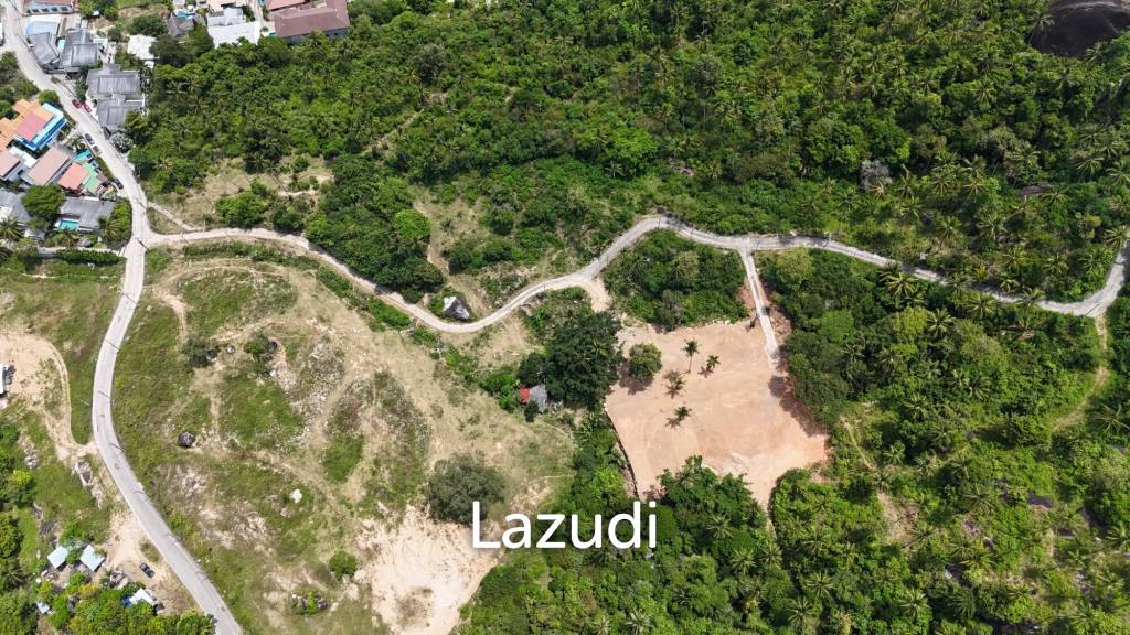 Land for Sale – Scenic Mountain & Sea View Plots in Chaweng Noi, Ko Samui