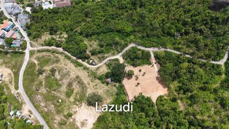 Land for Sale – Scenic Mountain & Sea View Plots in Chaweng Noi, Ko Samui
