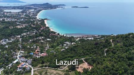 Land for Sale – Scenic Mountain & Sea View Plots in Chaweng Noi, Ko Samui