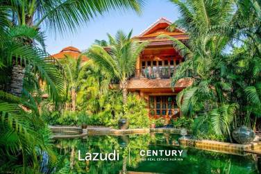 PALM HILLS HOMES : Highest Quality Bali Pool Villa with Lake + Golf Views