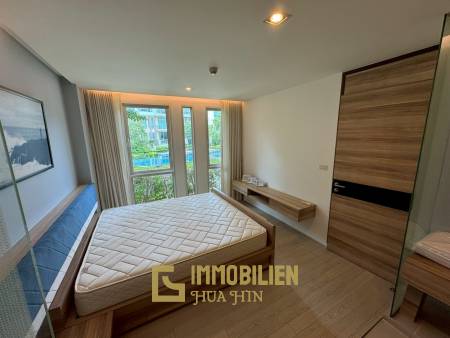 คอนโด 2 ห้องนอนวิวสระว่ายน้ำที่ Wan Vayla ติดทะเลใน เขาเต่า หัวหิน