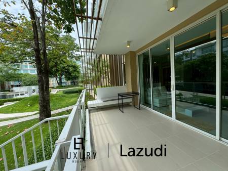 คอนโด 2 ห้องนอนวิวสระว่ายน้ำที่ Wan Vayla ติดทะเลใน เขาเต่า หัวหิน
