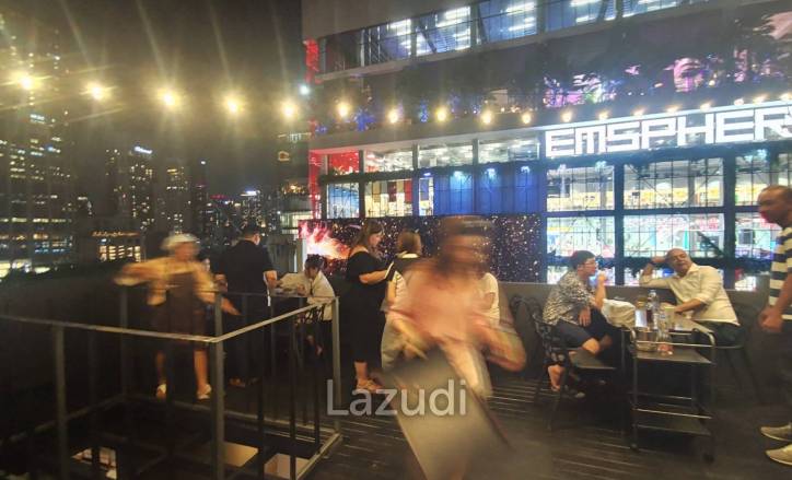 🍸 Cozy Rooftop Restaurant for Rent – Phrom Phong (Opp. EmSphere)