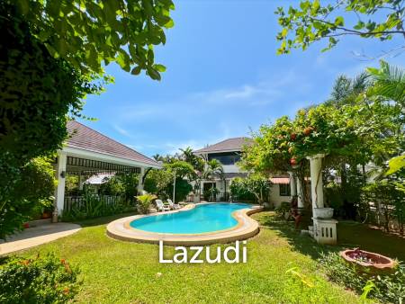 For Sale: Exclusive 5-Bed Garden Estate Featuring Private Pool in The Heights II, Khao Tao