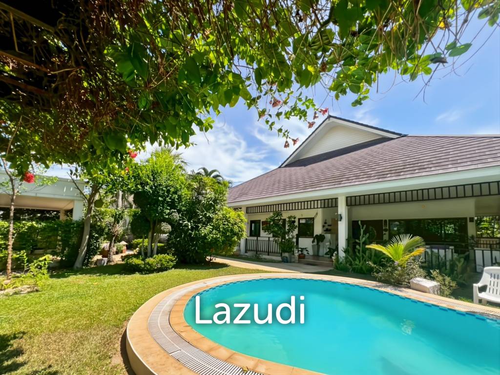 For Sale: Exclusive 5-Bed Garden Estate Featuring Private Pool in The Heights II, Khao Tao