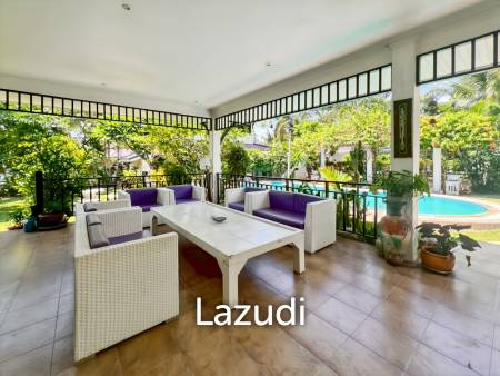 For Sale: Exclusive 5-Bed Garden Estate Featuring Private Pool in The Heights II, Khao Tao