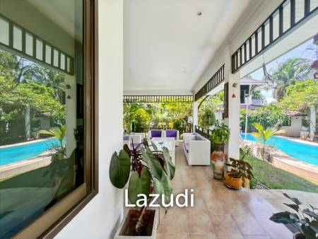 For Sale: Exclusive 5-Bed Garden Estate Featuring Private Pool in The Heights II, Khao Tao