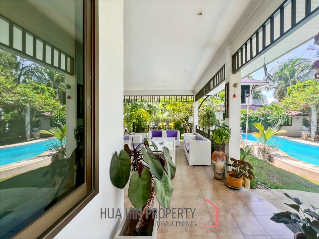For Sale: Exclusive 5-Bed Garden Estate Featuring Private Pool in The Heights II, Khao Tao