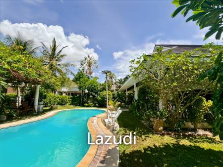 For Sale: Exclusive 5-Bed Garden Estate Featuring Private Pool in The Heights II, Khao Tao