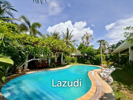 For Sale: Exclusive 5-Bed Garden Estate Featuring Private Pool in The Heights II, Khao Tao