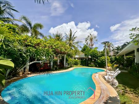 For Sale: Exclusive 5-Bed Garden Estate Featuring Private Pool in The Heights II, Khao Tao