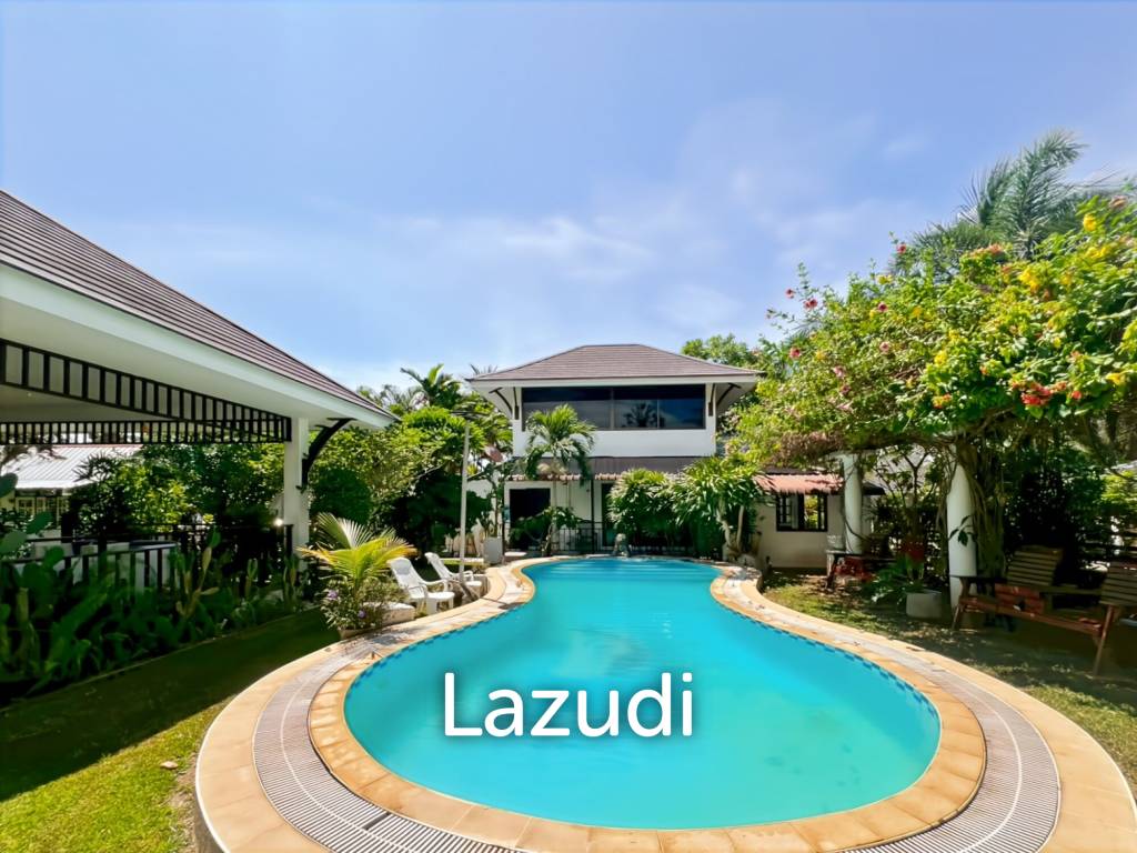 For Sale: Exclusive 5-Bed Garden Estate Featuring Private Pool in The Heights II, Khao Tao