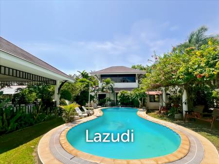 For Sale: Exclusive 5-Bed Garden Estate Featuring Private Pool in The Heights II, Khao Tao