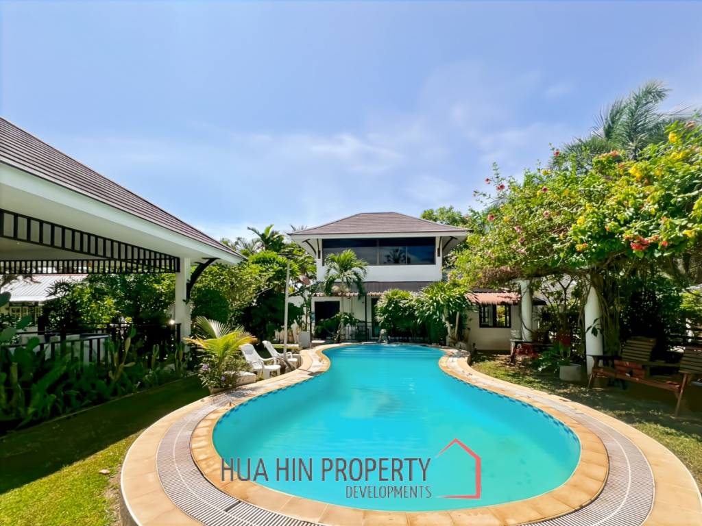 For Sale: Exclusive 5-Bed Garden Estate Featuring Private Pool in The Heights II, Khao Tao
