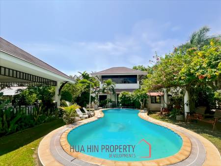 For Sale: Exclusive 5-Bed Garden Estate Featuring Private Pool in The Heights II, Khao Tao