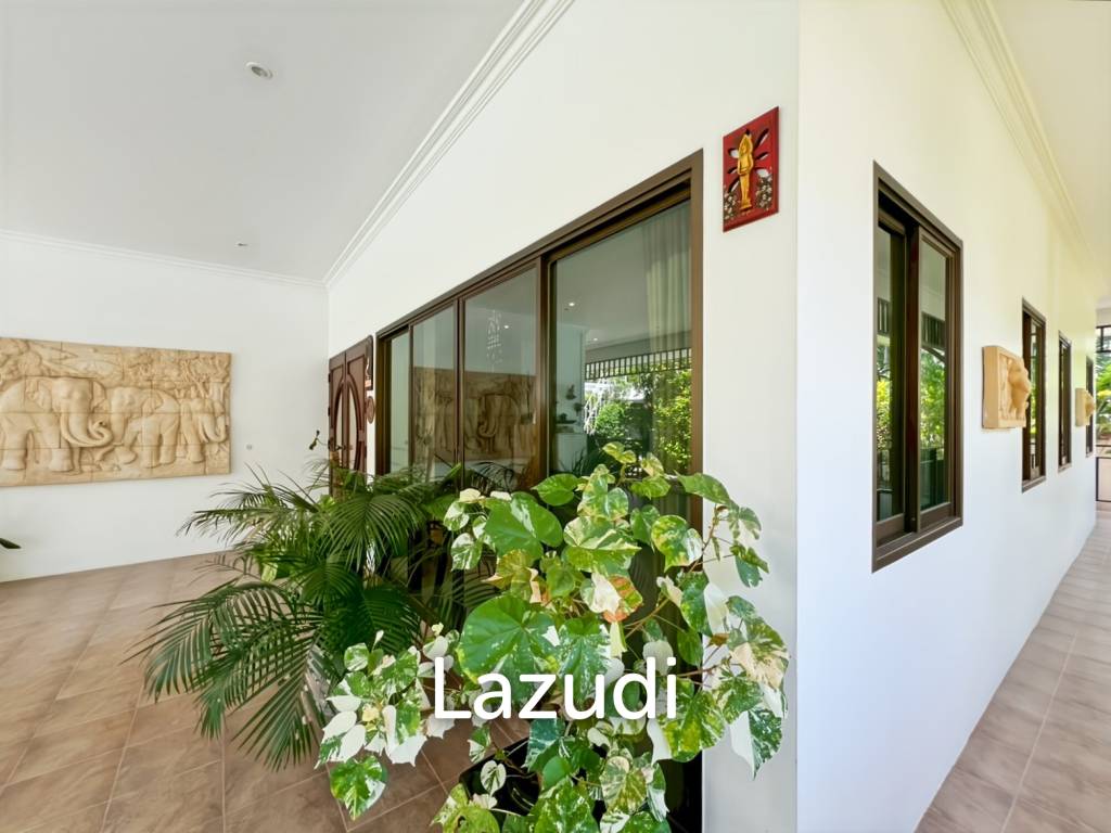 For Sale: Exclusive 5-Bed Garden Estate Featuring Private Pool in The Heights II, Khao Tao