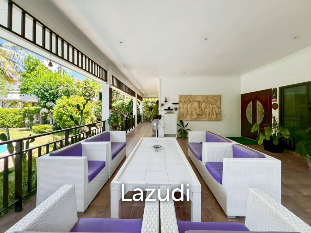 For Sale: Exclusive 5-Bed Garden Estate Featuring Private Pool in The Heights II, Khao Tao