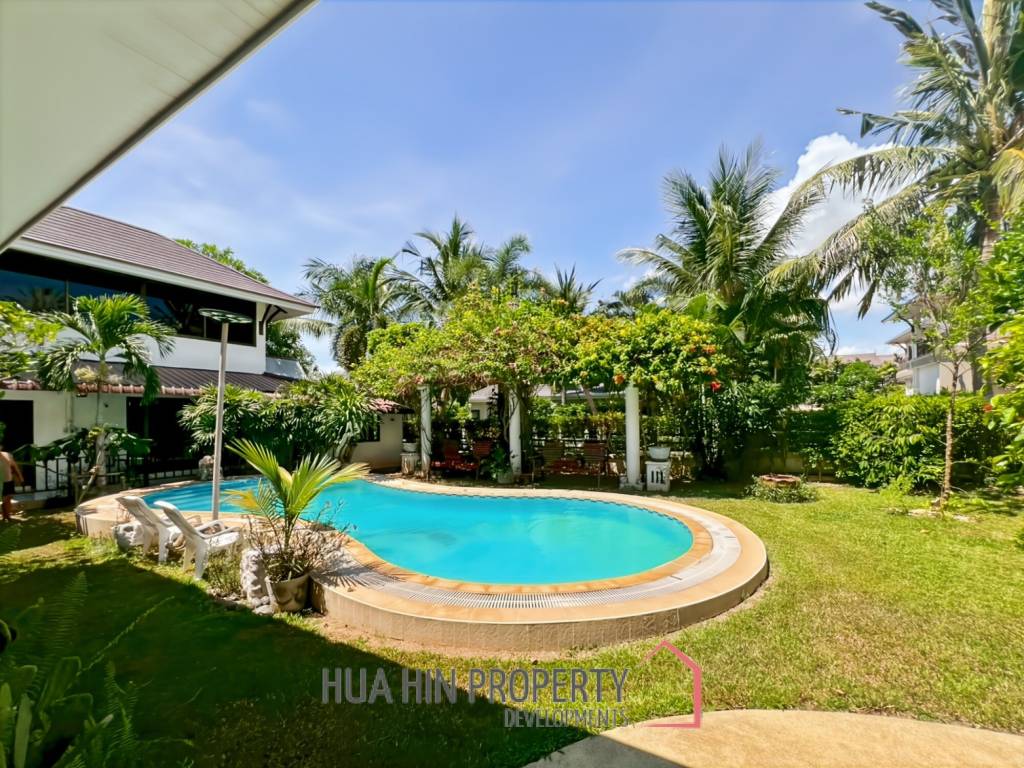 For Sale: Exclusive 5-Bed Garden Estate Featuring Private Pool in The Heights II, Khao Tao